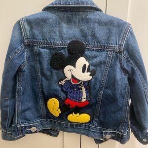 Mickey Mouse denim jacket GAP